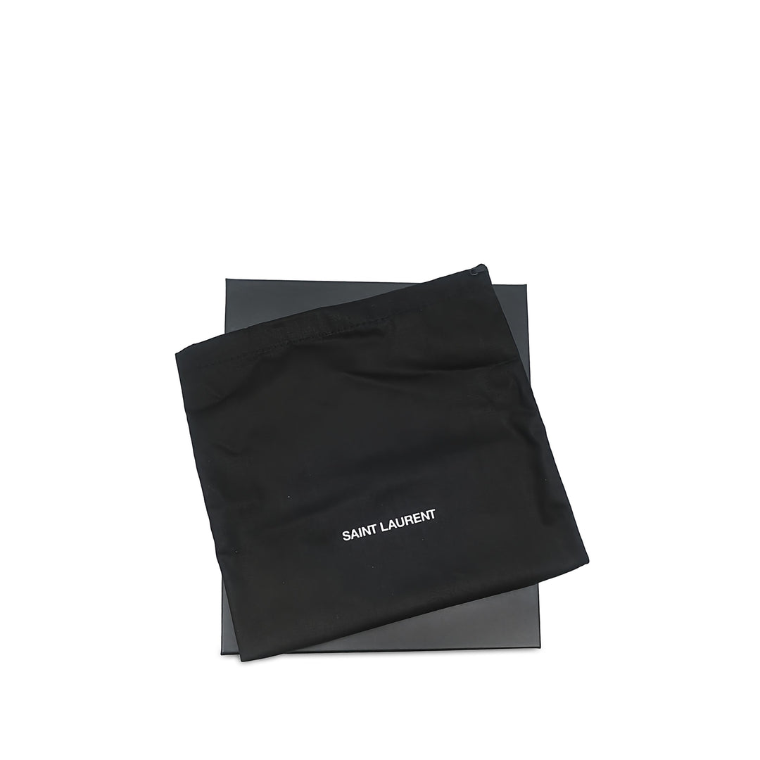 Saint Laurent Le 5 a 7 Mini Cuir de veau lisse Beige – vue 6 – GABY PARIS