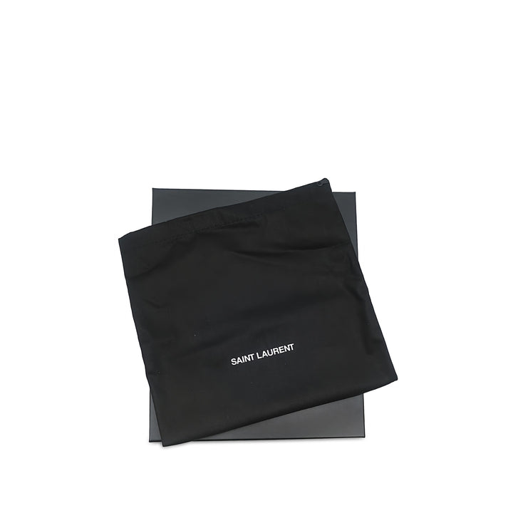 Saint Laurent Le 5 a 7 Mini Cuir de veau lisse Beige – vue 6 – GABY PARIS