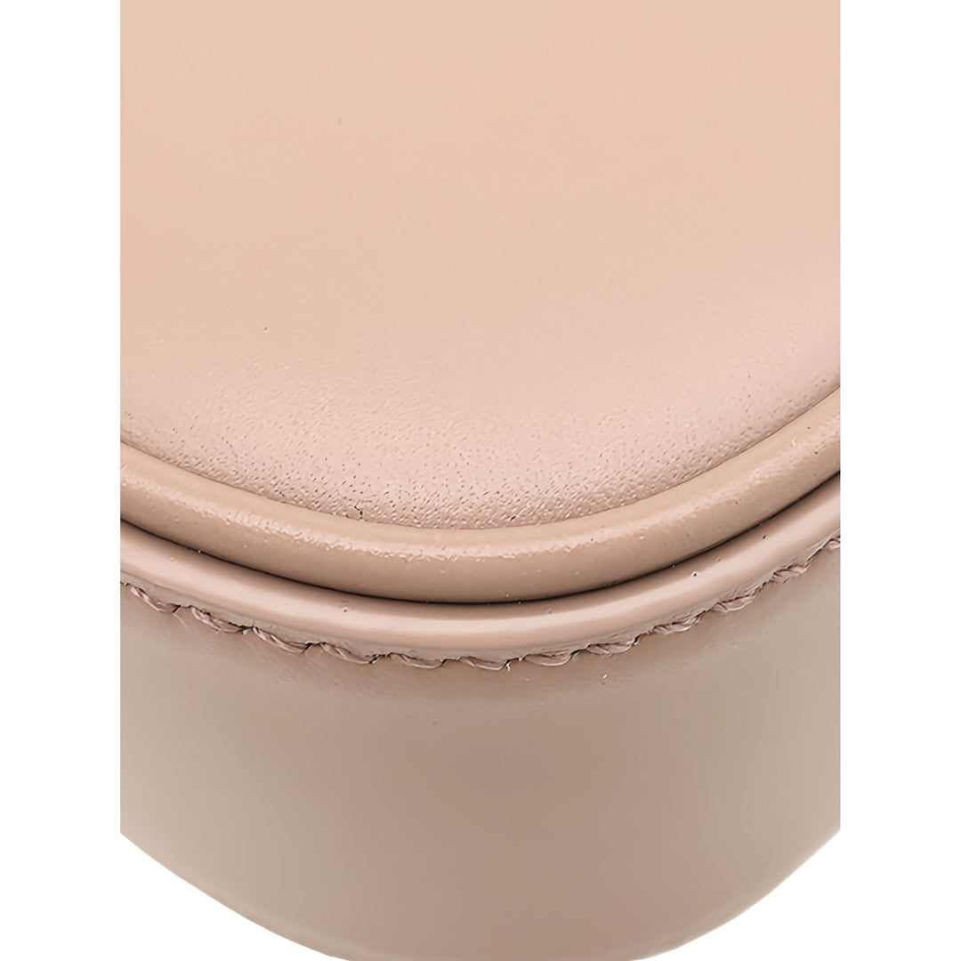 Saint Laurent Le 5 a 7 Mini Cuir de veau lisse Beige – vue 8 – GABY PARIS