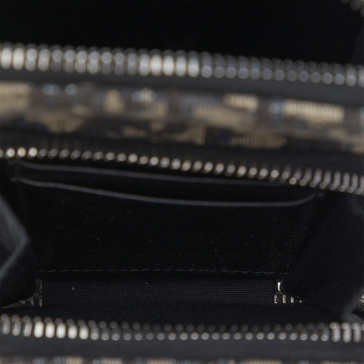 Dior Rider Pochette Micro Oblique Bleu – vue 4 – GABY PARIS
