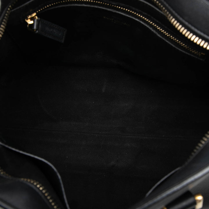 Saint Laurent Cabas Petit Noir – vue 4 – GABY PARIS
