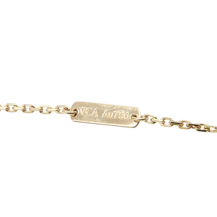 van cleef et arpels 18K et Mother of Perle Vintage Alhambra Bracelet