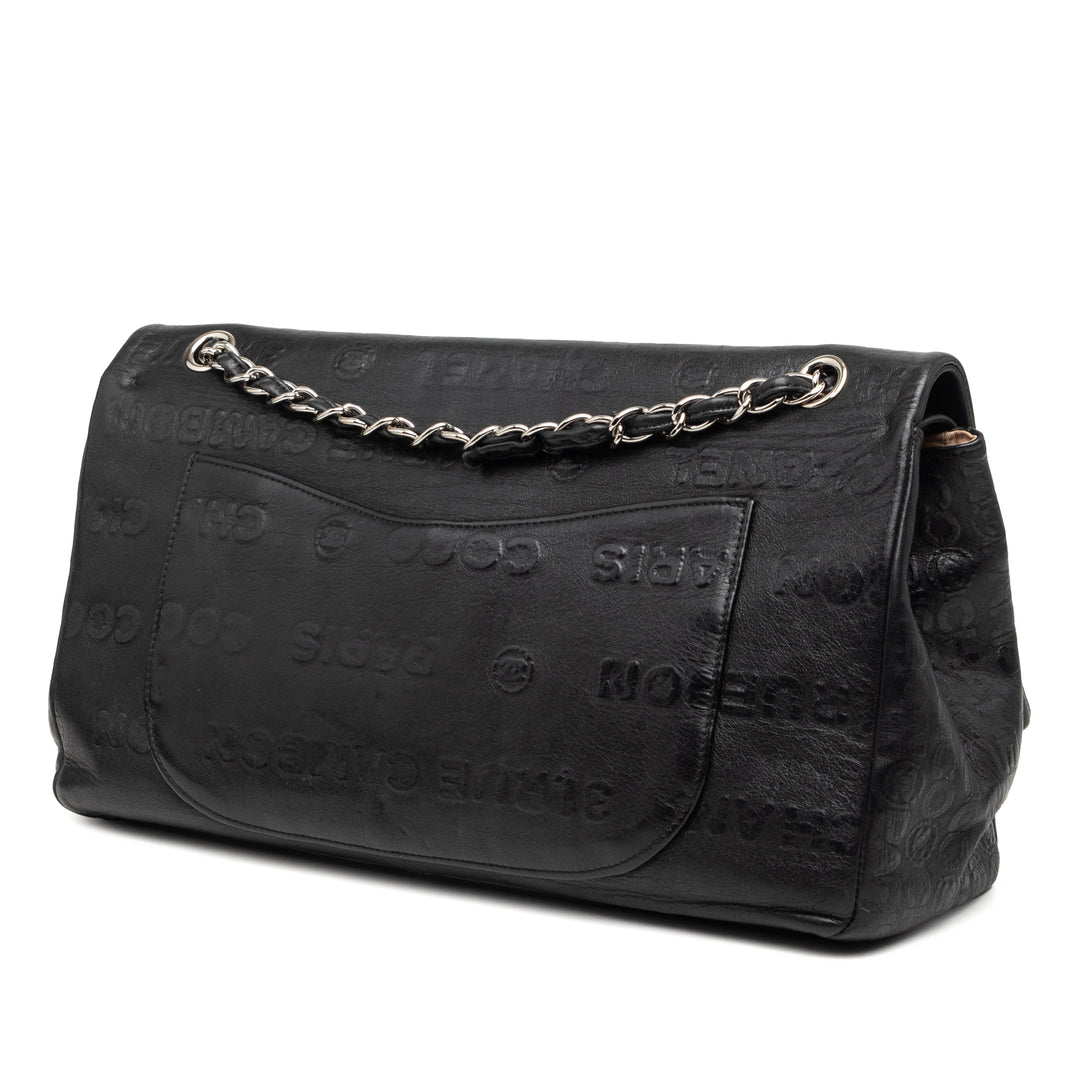 Chanel Maxi embossé Cuir de veau 31 Rue Cambon Reissue 2.55 Double rabat