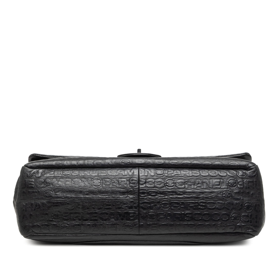 Chanel Maxi embossé Cuir de veau 31 Rue Cambon Reissue 2.55 Double rabat