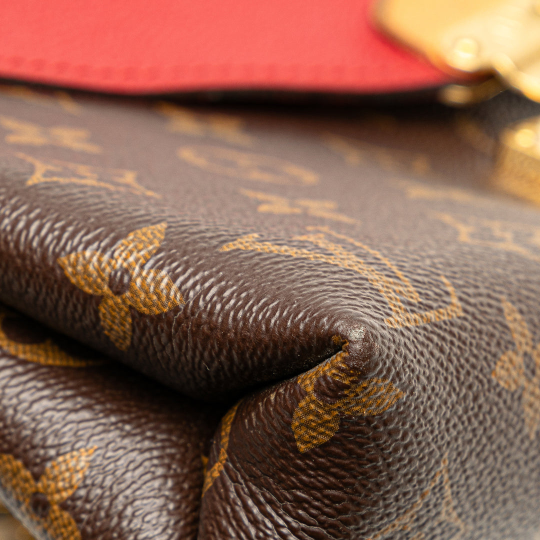 Monogram Pallas Chain Brown - Gaby Paris