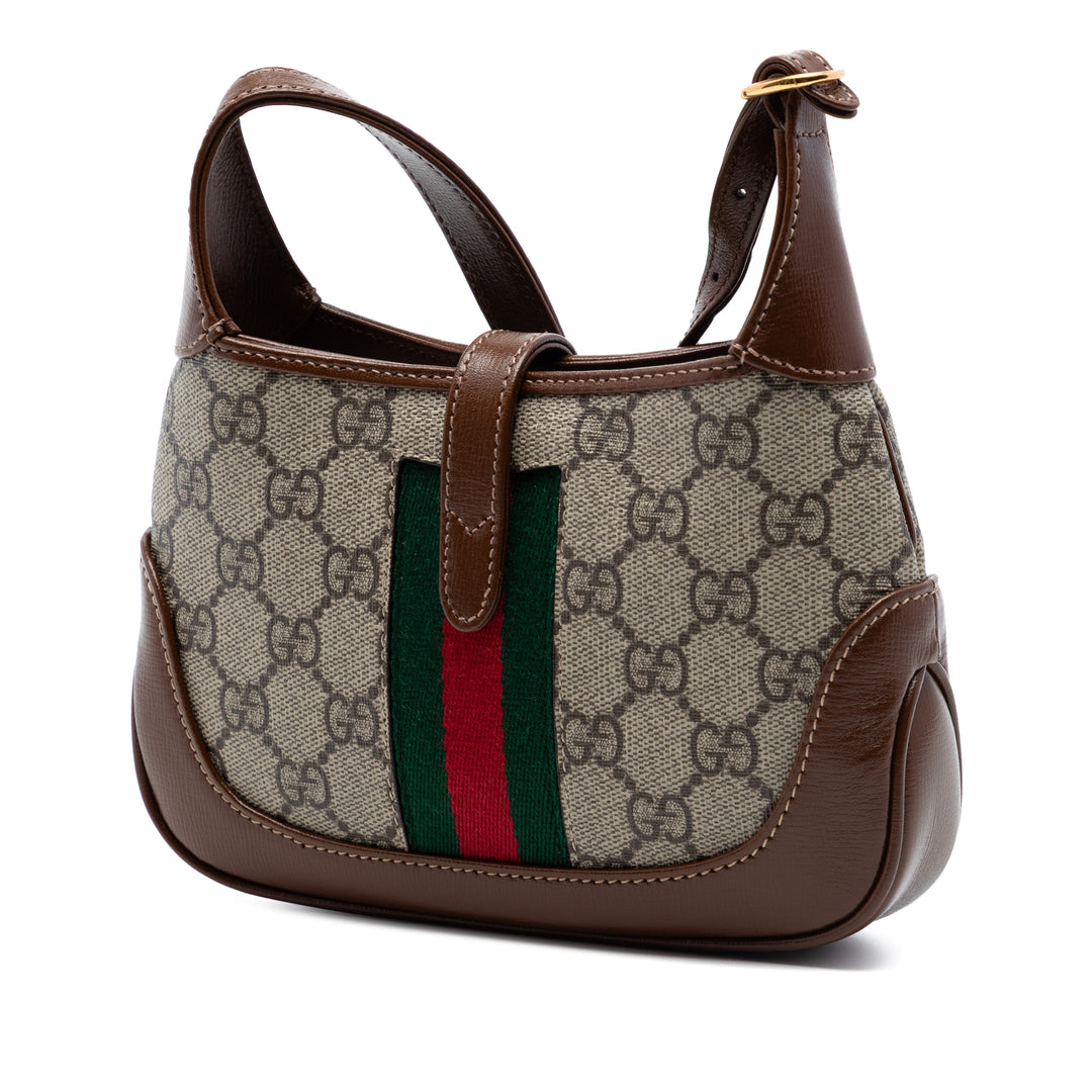 Gucci Mini GG Supreme Web Jackie 1961 Sac porté croisé