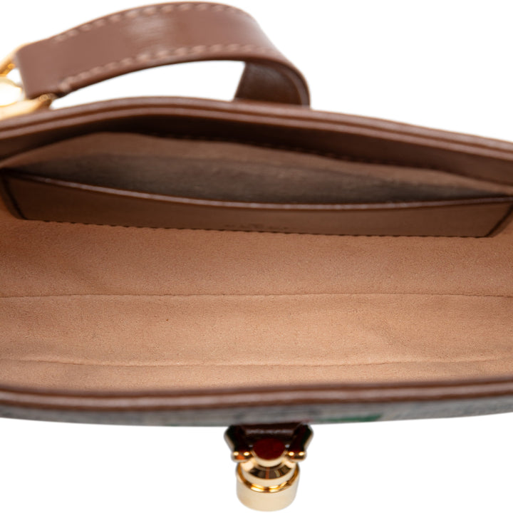 Gucci Mini GG Supreme Web Jackie 1961 Sac porté croisé