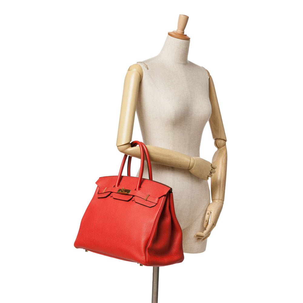Togo Birkin Retourne 35 Red - Gaby Paris