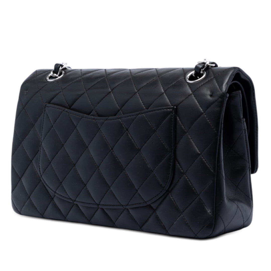 Chanel Medium Classic Cuir d’agneau Double rabat