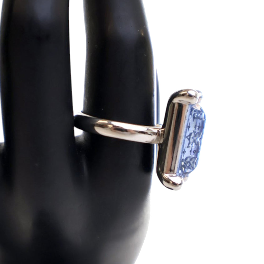 Louis Vuitton Monogram Crystal Bague Argenté – GABY PARIS Authentique