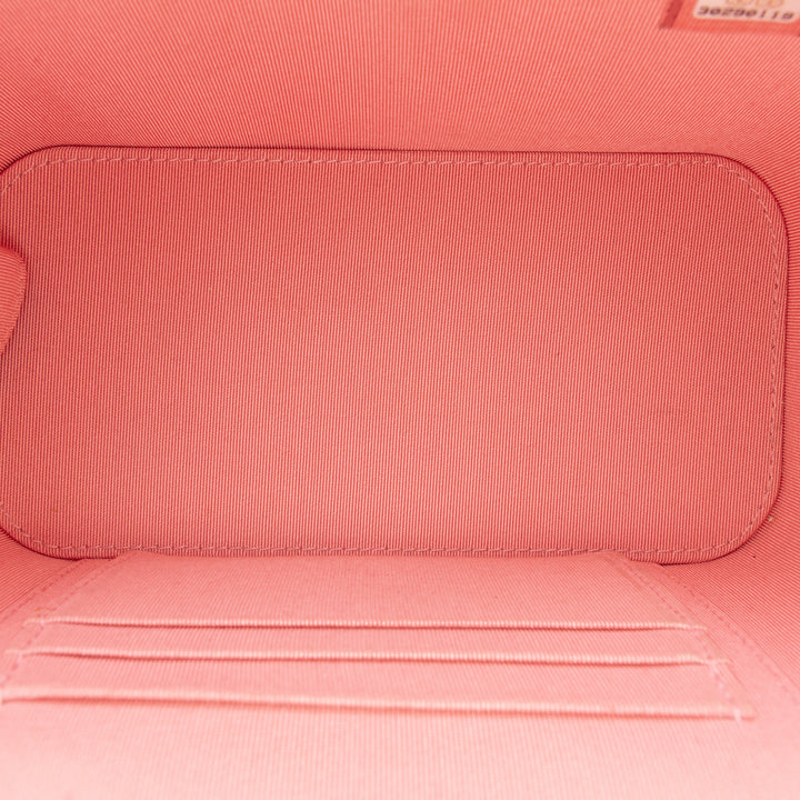 Matelassé Trendy CC Vanity avec chaîne Petit Cuir d'agneau Rose