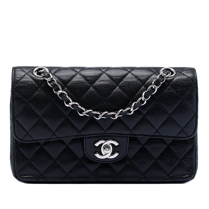 Chanel Small Classic Caviar Double rabat