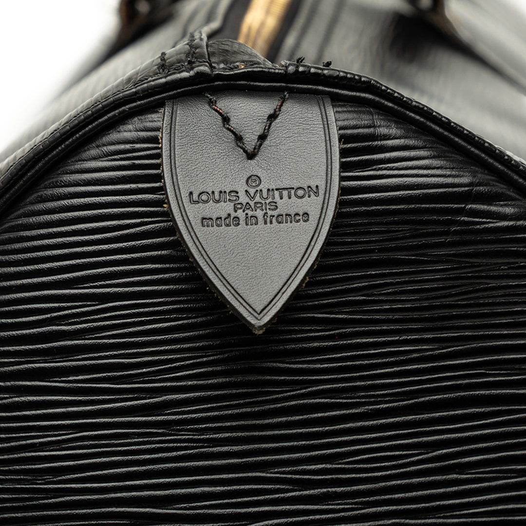 Louis Vuitton Keepall 50 Épi Noir – vue 5 – GABY PARIS