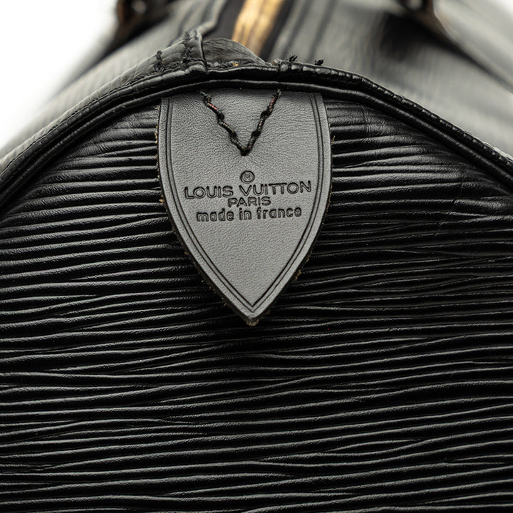 Louis Vuitton Keepall 50 Épi Noir – vue 5 – GABY PARIS