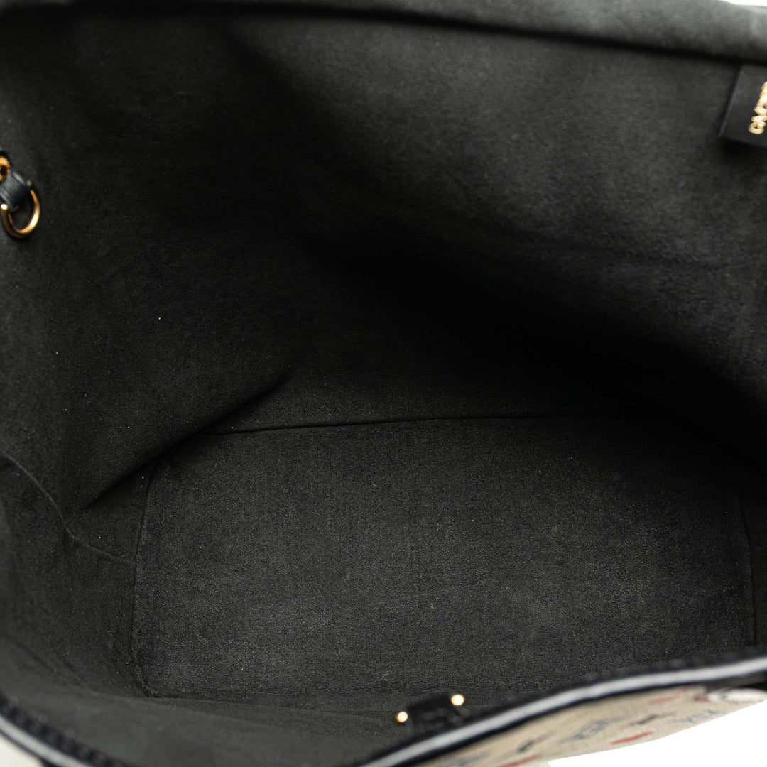 Louis Vuitton Cabas Game On Neverfull Monogram MM Blanc – vue 4 – GABY PARIS