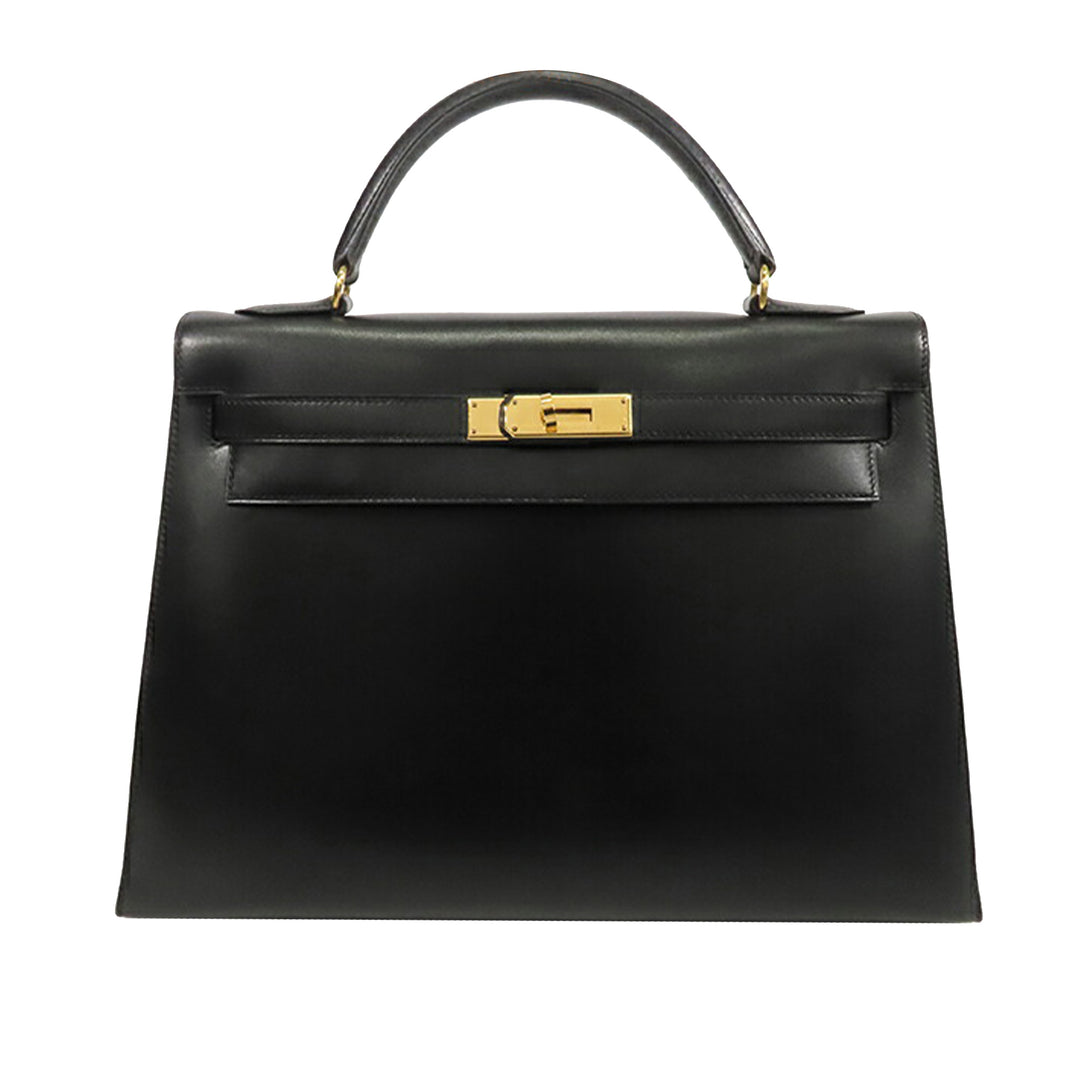 Box Calf Kelly Sellier 32 Black - Gaby Paris