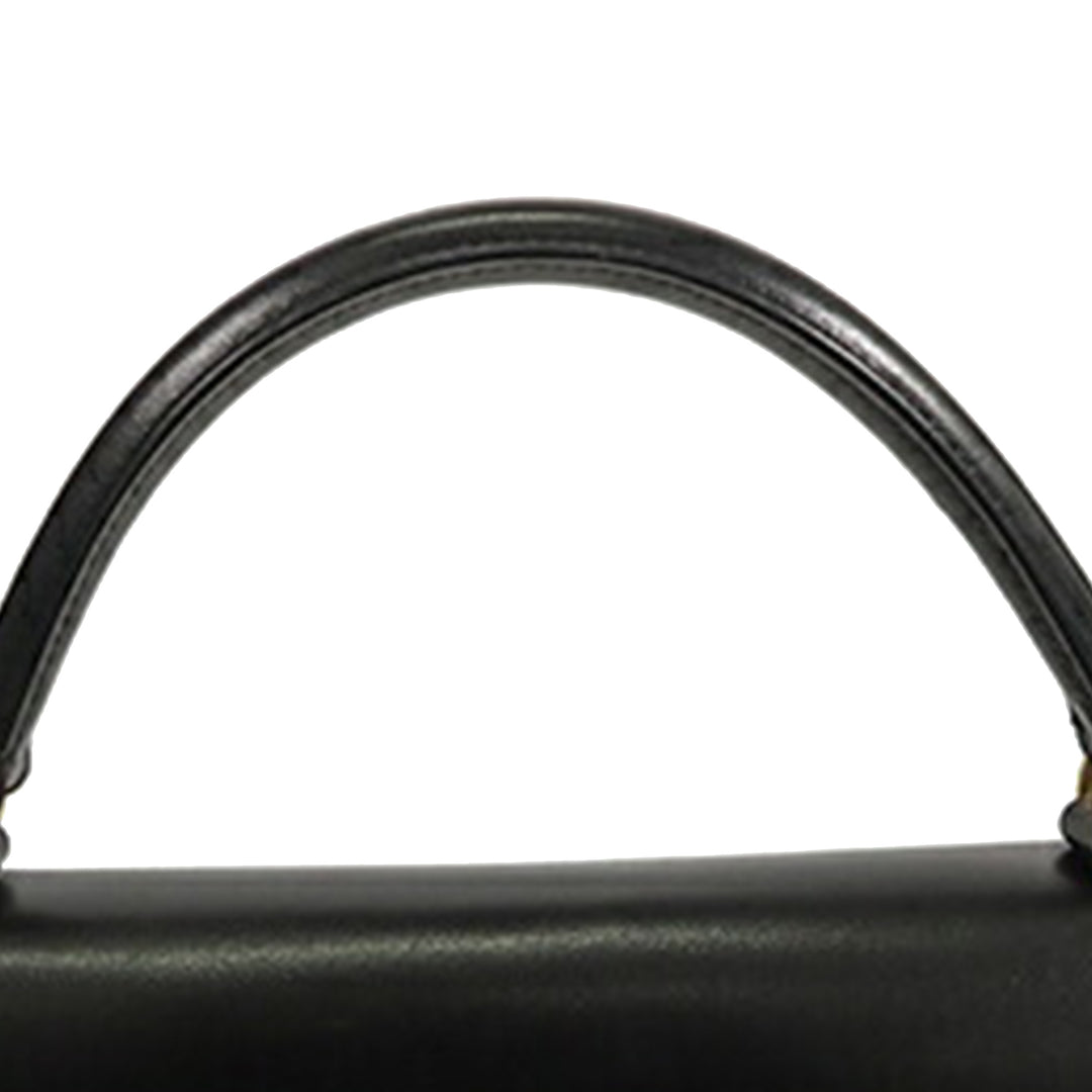 Hermès Boîte Veau Kelly Sellier 32 Noir – GABY PARIS Authentique