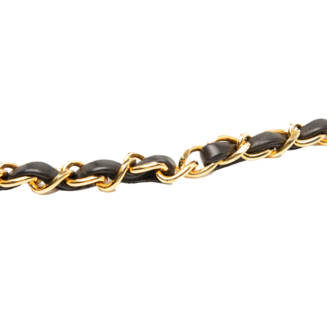 Chanel Small CC Matelassé Cuir d’agneau Simple rabat