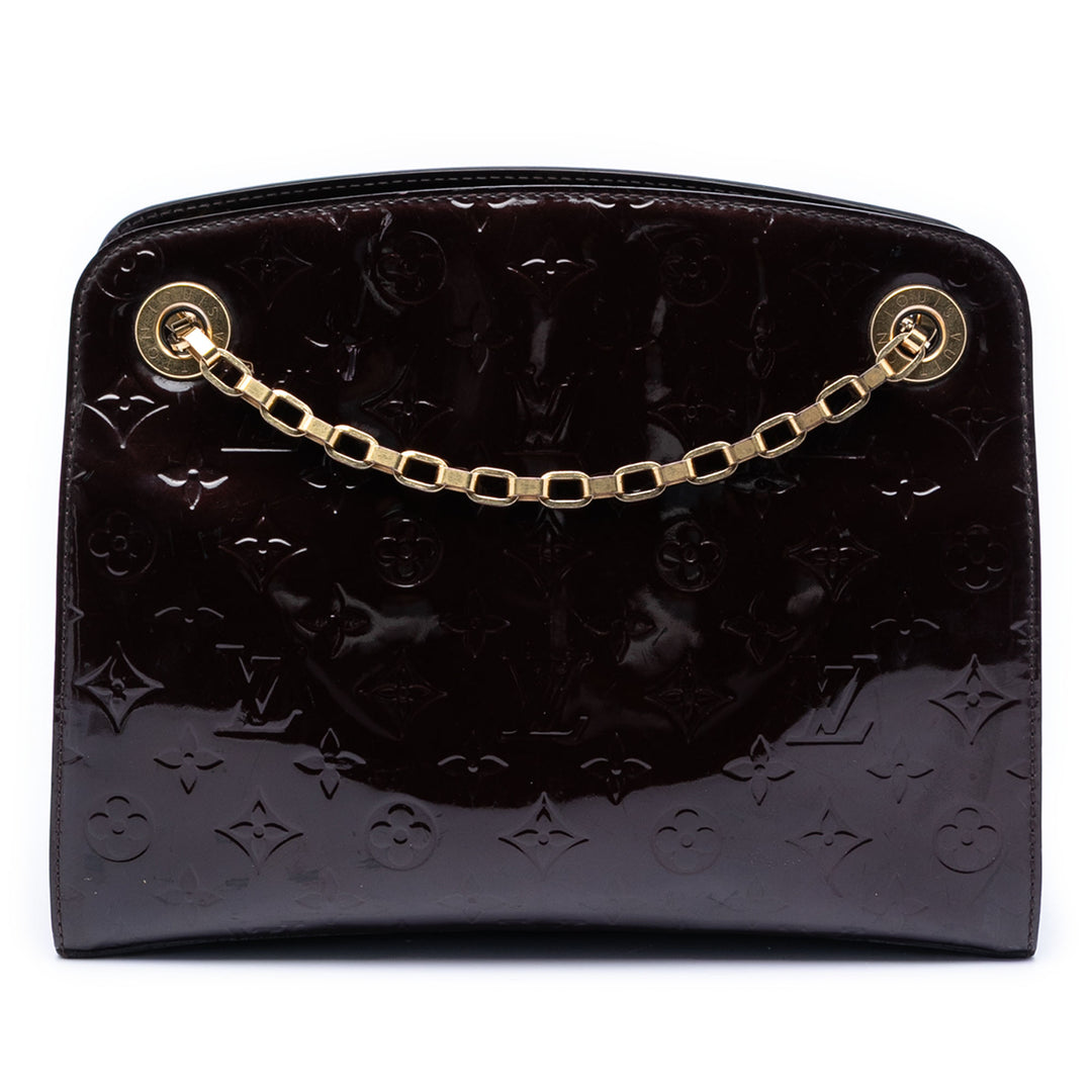 Virginia PM Cuir verni Monogram Violet