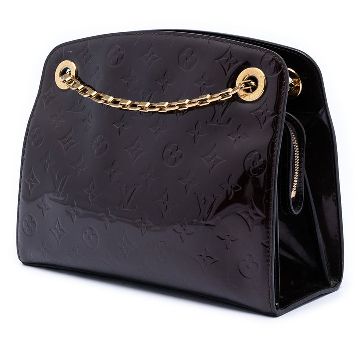 Virginia PM Cuir verni Monogram Violet