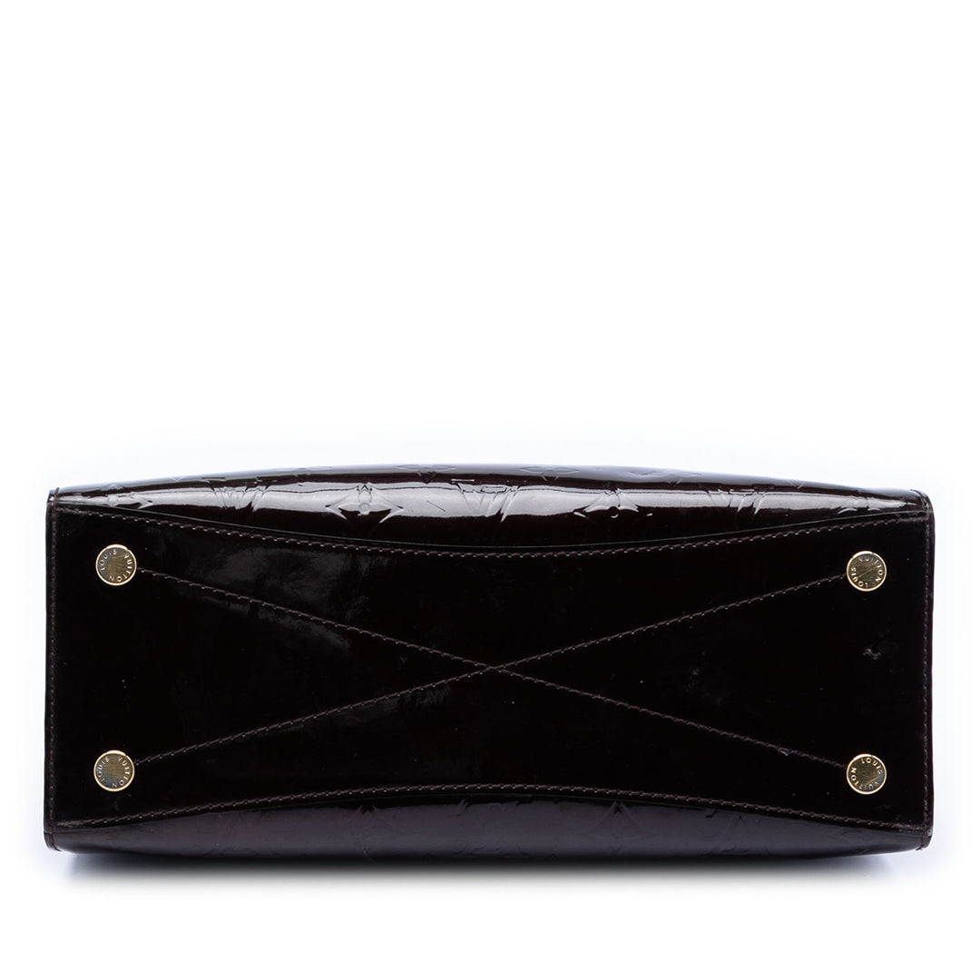 Virginia PM Cuir verni Monogram Violet