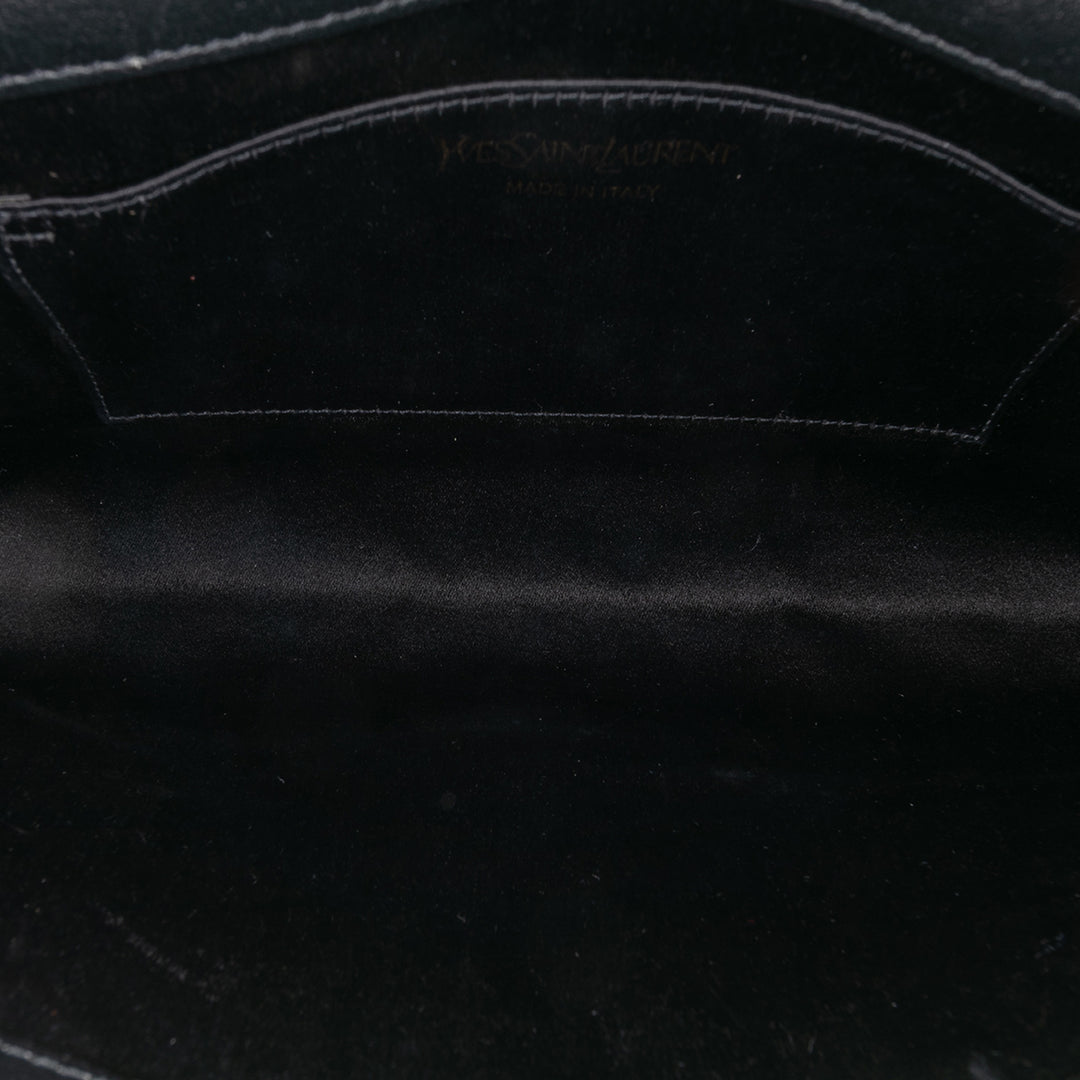 Saint Laurent Large Cuir de veau Monogram Belle De Jour Pochette