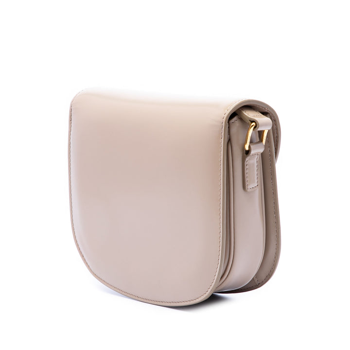 Celine Teen brillant Cuir de veau Triomphe Besace Clea Sac porté croisé