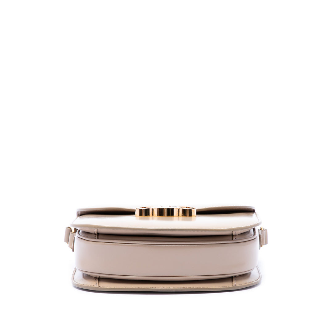 Celine Teen brillant Cuir de veau Triomphe Besace Clea Sac porté croisé