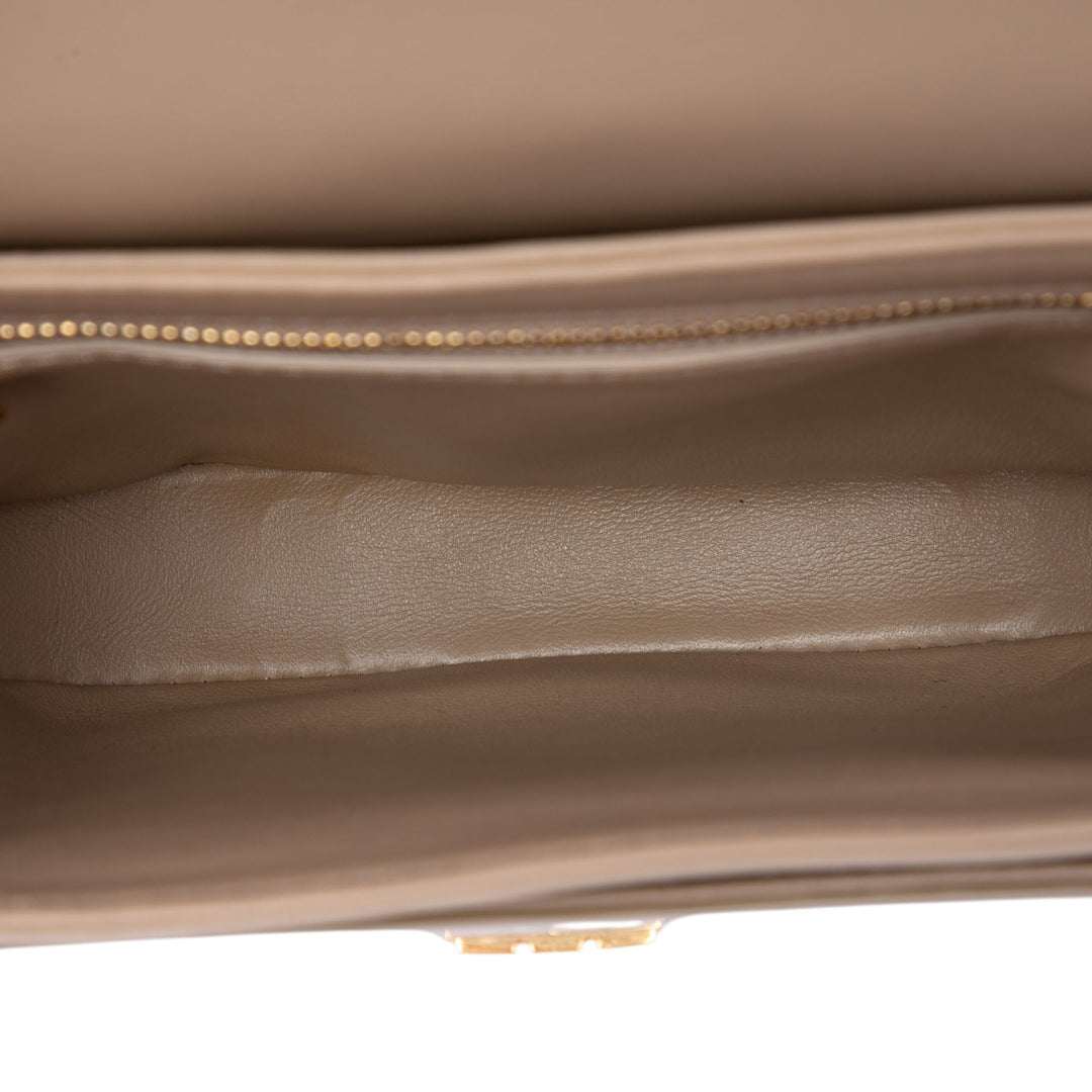 Celine Teen brillant Cuir de veau Triomphe Besace Clea Sac porté croisé