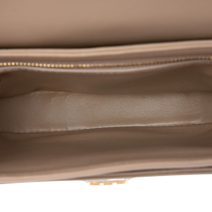 Celine Teen brillant Cuir de veau Triomphe Besace Clea Sac porté croisé