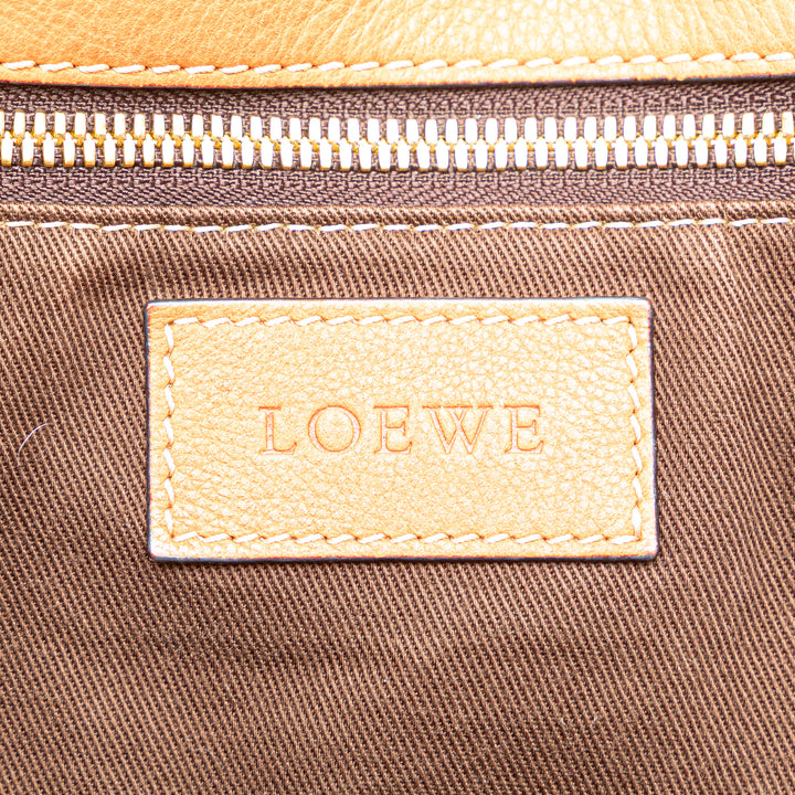Anagram Canvas Tote Brown - Gaby Paris