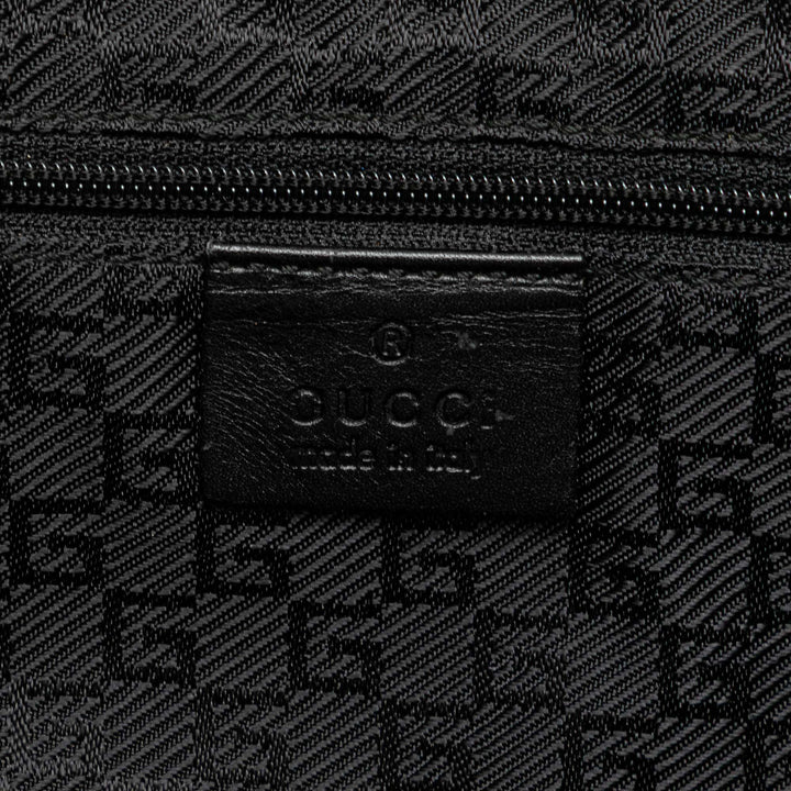Suede Tiger Head Shoulder Bag Black - Gaby Paris