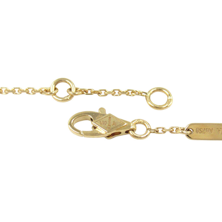 18K Yellow Gold and Mother of Pearl Sweet Alhambra Bracelet Gold - Gaby Paris