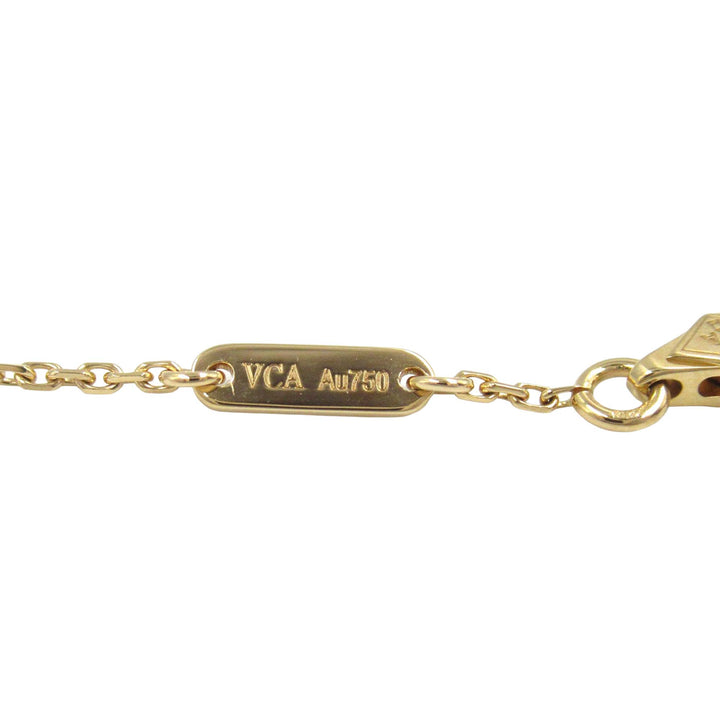 18K Yellow Gold and Mother of Pearl Sweet Alhambra Bracelet Gold - Gaby Paris