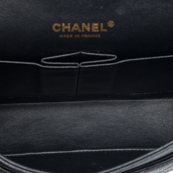Chanel Medium Classic Caviar Double rabat