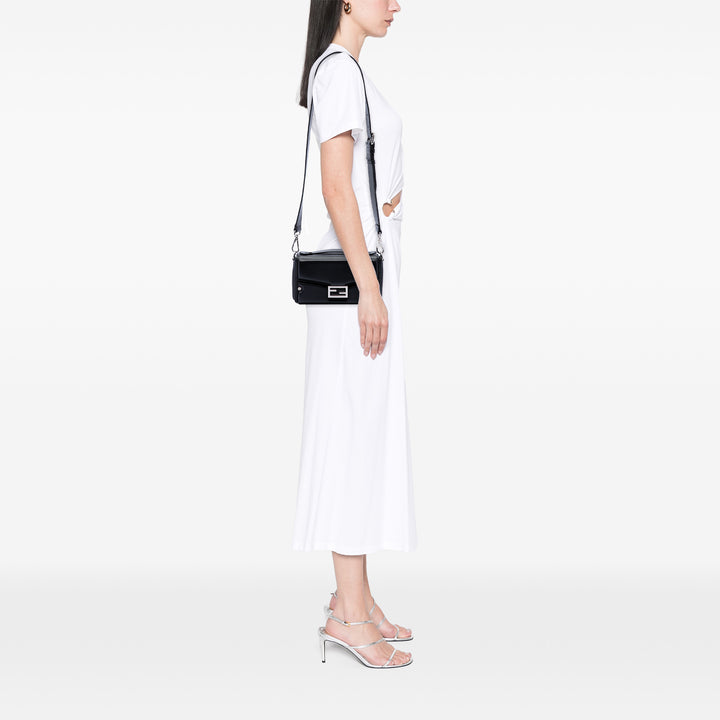 Fendi Souple Trunk Baguette Sac Noir – vue 6 – GABY PARIS