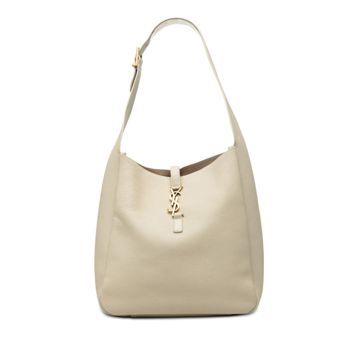 Saint Laurent Large Cuir Supple Le 5 a 7 Soft Hobo
