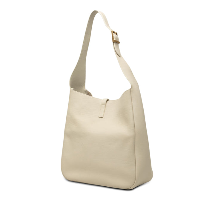 Saint Laurent Large Cuir Supple Le 5 a 7 Soft Hobo