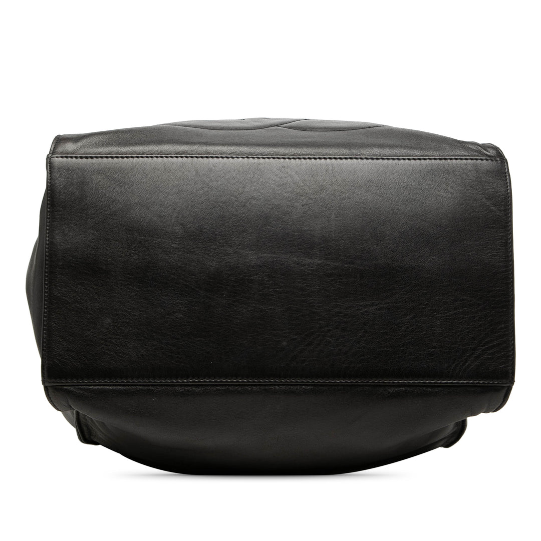 Chanel CC Sac à cordon seau Cuir d'agneau Noir – vue 3 – GABY PARIS