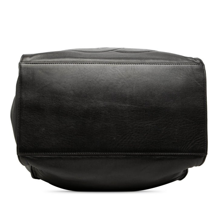 Chanel CC Sac à cordon seau Cuir d'agneau Noir – vue 3 – GABY PARIS