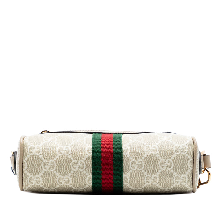 Gucci Mini GG Supreme Web Ophidia Sac porté croisé