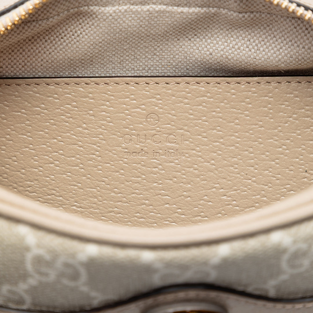Gucci Mini GG Supreme Web Ophidia Sac porté croisé