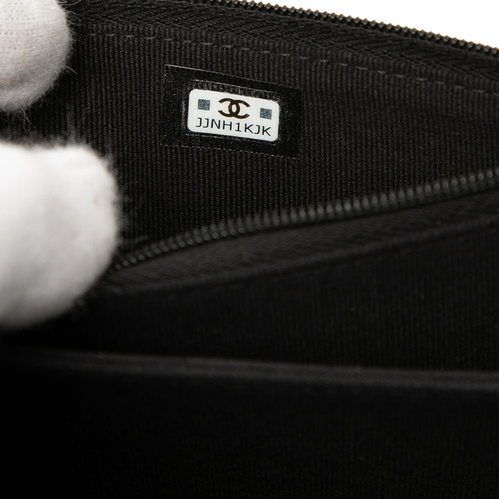 Chanel Mini CC Matelassé Cuir d’agneau Bijoux Wallet on Chain