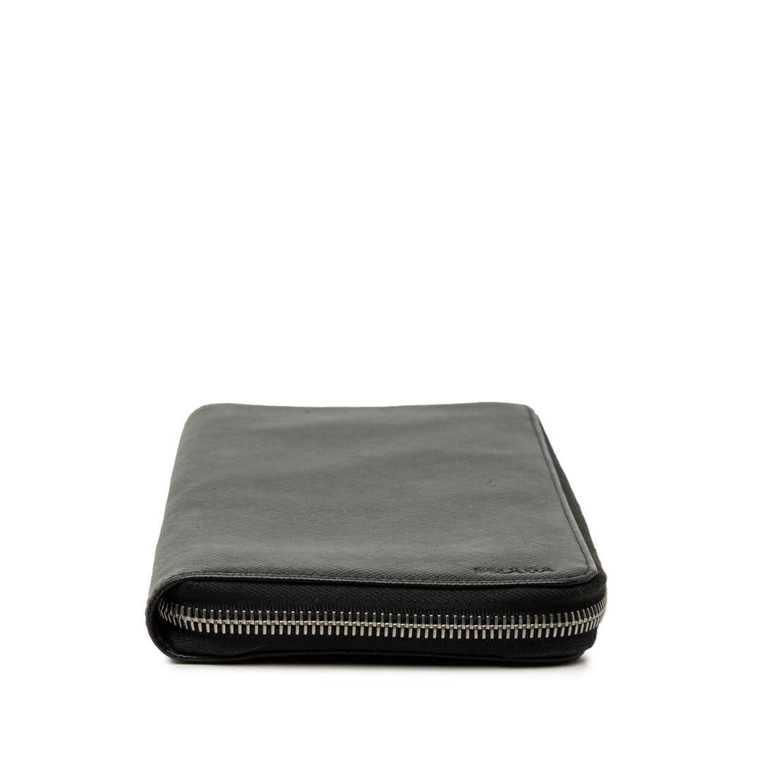 Prada Saffiano Portefeuille long zippé