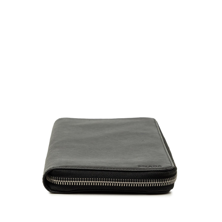 Prada Saffiano Portefeuille long zippé
