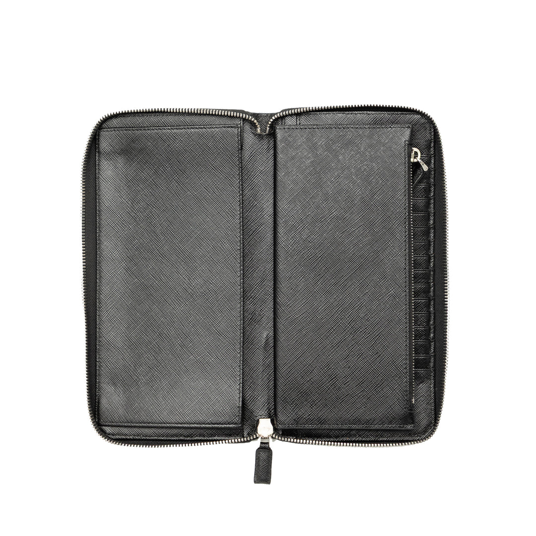 Prada Saffiano Portefeuille long zippé