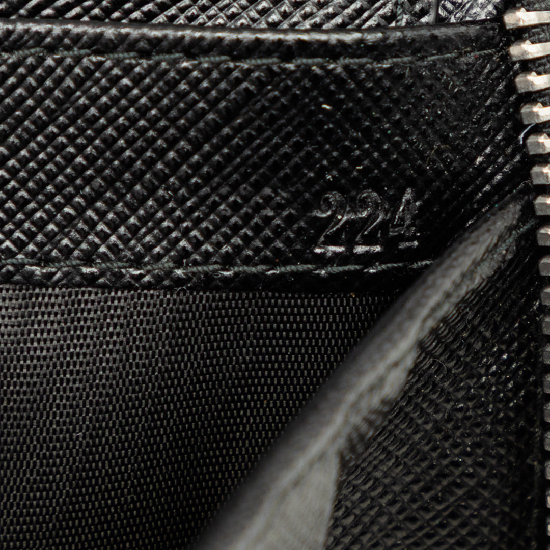 Prada Saffiano Portefeuille long zippé