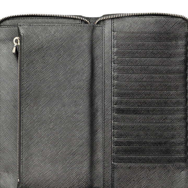 Prada Saffiano Portefeuille long zippé