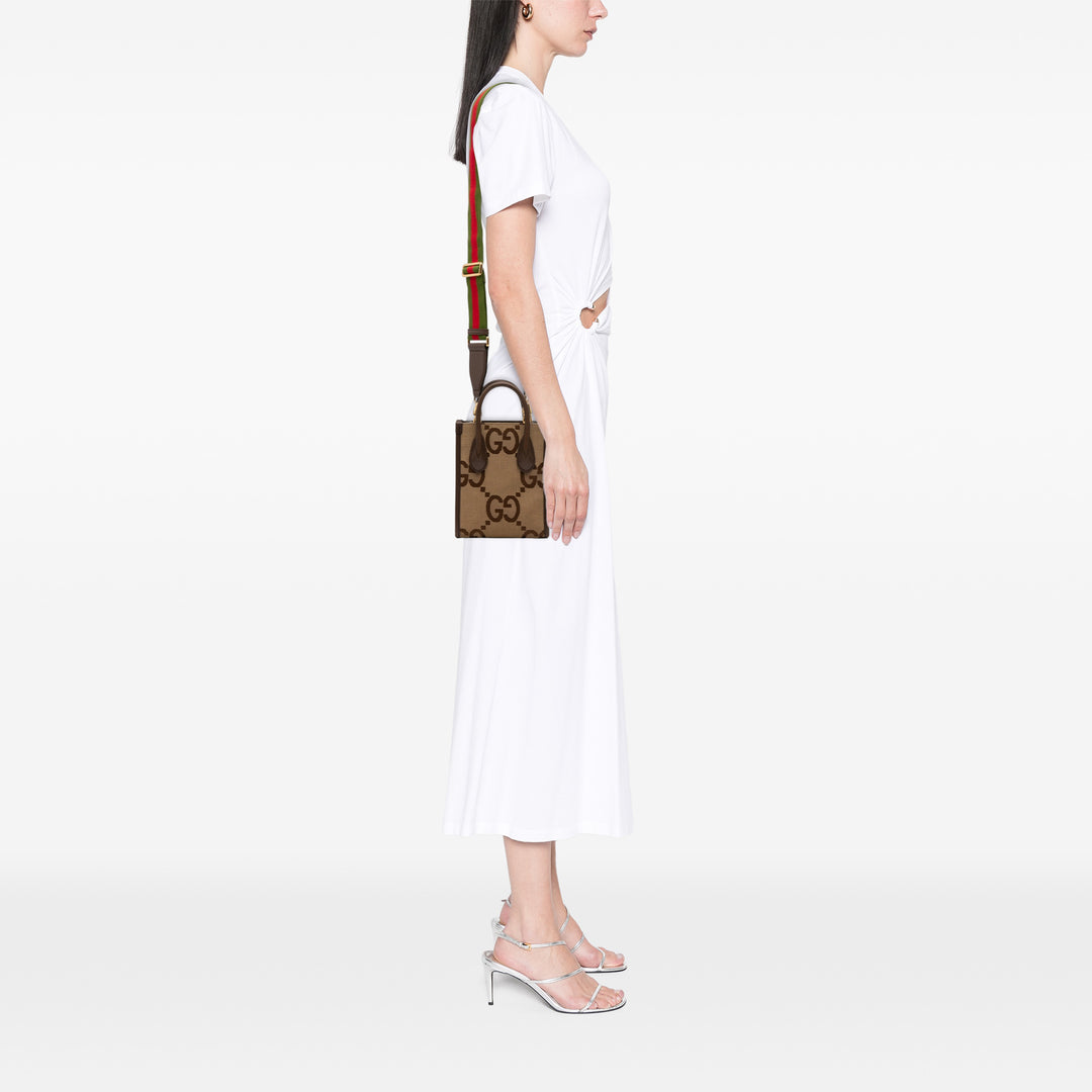 Gucci GG Web Sac Mini Toile