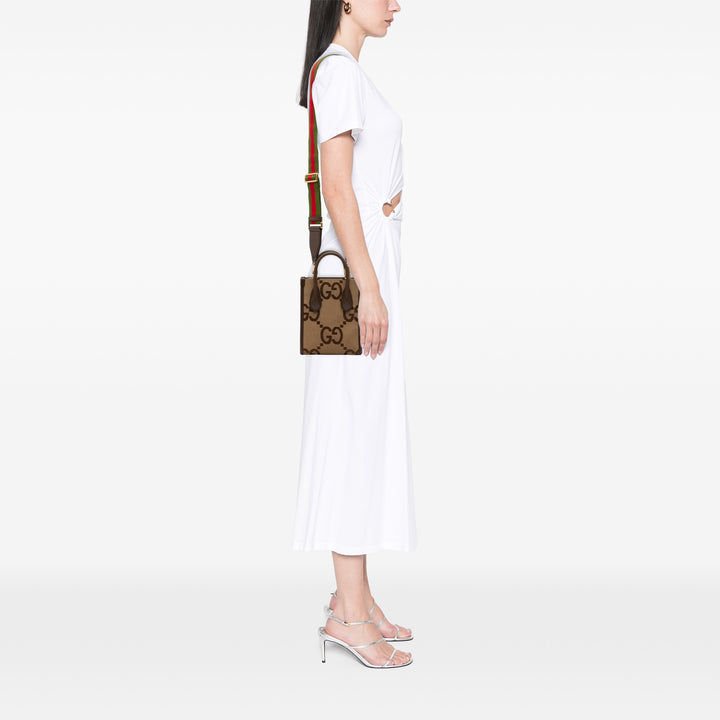 Gucci GG Web Sac Mini Toile